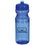 Custom 24 oz. Poly Clear Sports Bottle, 8" H x 4 11/16" dia., Price/each