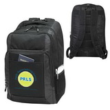 Custom 600D Polyester Laptop Backpack, 14 X 18 X 4-1/2