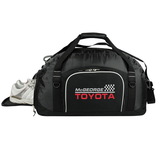 Custom Deluxe Half-Dome Duffel With Shoe Tunnel