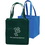 Custom Non-Woven Full-Gusseted Shopping Tote, Price/piece