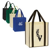 Custom Nonwoven Shopping Tote With Bottom Board