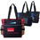 Custom 600D Polyester Zippered Full-Gusseted Tote, Price/piece