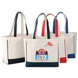 Custom Canvas Tote Bag, 15 X 13-1/2 X 5-1/2 (Full Gusset)