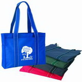 Custom 600D Polyester Tote Bag, 15 X 11-1/2 X 4-1/2 (Full Gusset)