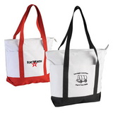 Custom 600D Polyester Two-Tone Boat Tote