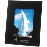 Custom Wide-Border Solid Wood Frame, For 5 X 7 Pictures