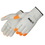 Custom Standard Grain Cowhide Driver Glove With Fluorescent Orange Fingertips, Price/pair