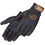 Custom Premium Black Grain Goatskin Mechanic Gloves, Price/pair