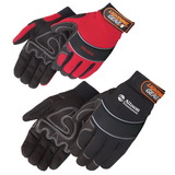 Custom Premium Simulated Leather Reinforced Palm Mechanic Gloves