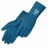 Custom Unsupported Unlined Glove W/Blue Latex