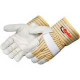 Custom Grain Cowhide Work Gloves
