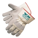 Custom Economy Split Cowhide Palm Gloves