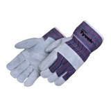 Custom Large Full Feature Split Cowhide Work Gloves