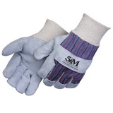 Custom Gunn Pattern Split Leather Work Gloves