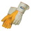 Custom Golden Chore Gloves With Gauntlet Cuff, Price/pair