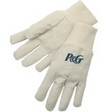 Custom Canvas Gloves With Natural Knit Wrist