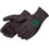 Custom Reversible Brown Jersey Gloves, Price/pair