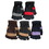 Blank Assorted Color Convertible Fingerless Gloves/Mittens, Price/pair