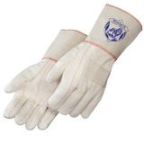 Custom Heavy Weight Hot Mill Gloves With Burlap Lining
