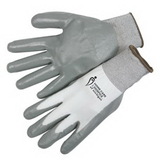 Custom Light Weight Ultra-Thin Nitrile Palm Coated Knit Gloves