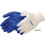 Custom Blue Latex Palm Coated Gloves, Price/pair