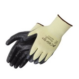 Blank K-Grip Black Nitrile Palm Coated Cut Resistant Gloves