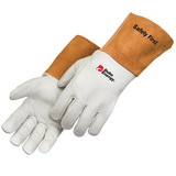 Custom Grain Cowhide Mig Welder Gloves With Kevlar® Sewn