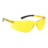 Custom Amber Lens W/ Self Framelightweight Wrap-Around Safety Glasses / Sun Glasses, Price/piece