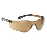 Custom Brown Lens W/ Brown Framelightweight Wrap-Around Safety Glasses / Sun Glasses