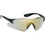 Custom Gold Mirror Lens With Black Framestylish Single-Piece Lens Safety Glasses / Sun Glasses, Price/piece