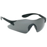 Custom Gray Lens With Black Framestylish Single-Piece Lens Safety Glasses / Sun Glasses