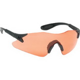 Custom Red Lens With Black Framestylish Single-Piece Lens Safety Glasses / Sun Glasses