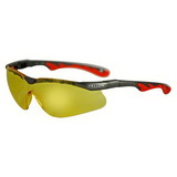 Custom Amber Lenspremium Sports Style Safety Glasses / Sun Glasses
