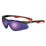 Custom Blue Mirror Lenspremium Sports Style Safety Glasses / Sun Glasses