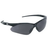Custom Gray Anti-Fog Lens W/ Black Framepremium Sport Style Wrap-Around Safety Glasses / Sun Glasses