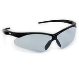 Custom Light Blue Lens W/ Black Framepremium Sport Style Wrap-Around Safety Glasses / Sun Glasses