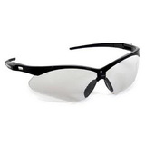 Custom Indoor/Outdoor Lens W/ Black Framepremium Sport Style Wrap-Around Safety Glasses / Sun Glasses