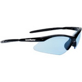 Custom Light Blue Lens With Black Framestylish Safety Glasses / Sun Glasses