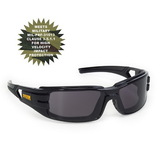 Custom Gray Anti-Fog Lens W/ Black Frametrooper Style Premium Safety Glasses / Sun Glasses