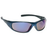 Custom Blue Mirror Lens With Blue Framesports Style Safety Glasses / Sun Glasses