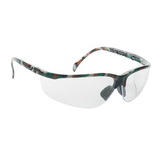 Custom Clear Lens With Camo Framewrap Around Safety Glasses