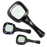 Custom 4X Uv/Illuminated Handheld Magnifier