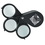 Custom Triple-Lens Folding Magnifier, 2-1/8 X 1-1/2 X 1 (Closed), Price/piece