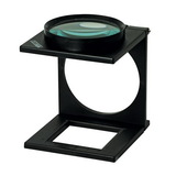 Custom 3.3X Folding Stand Magnifier With Ruler