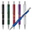 Custom Click-Action Aluminum Ballpoint Pen, Price/piece
