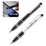 Custom Aluminum Ballpoint Pen With Capacitive Stylus Tip