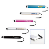 Custom Mini Capacitive Soft-Touch Stylus With Earphone Jack Adapter
