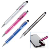 Custom Aluminum Ballpoint Pen With Capacitive Stylus