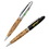 Custom Twist-Action Ballpoint Pen With Cork Design Barrel, Price/piece