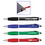 Custom Plastic Ballpoint Pen With Soft-Touch Stylus Tip, Price/piece